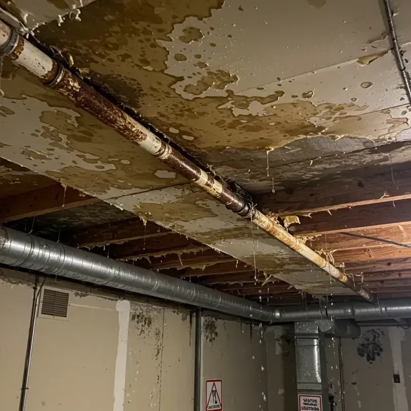 Ceiling Water Damage Repair in Leland, NC