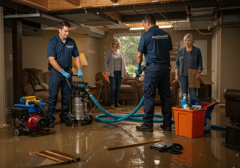 Basement Water Extraction and Removal Techniques process in Leland, NC